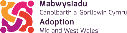 Adoption Mid and West Wales logo